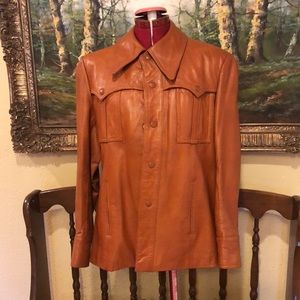 COPY - Pristine Vintage Western Leather Jacket